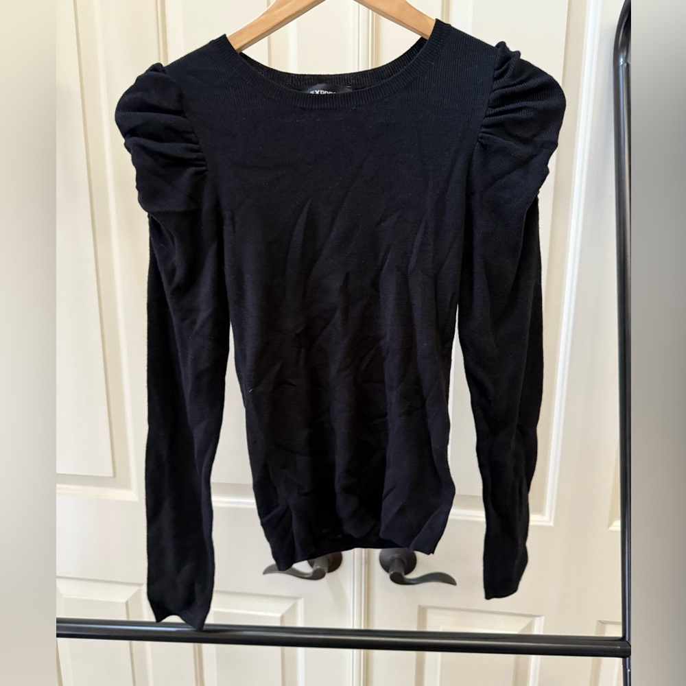 Express black long sleeve